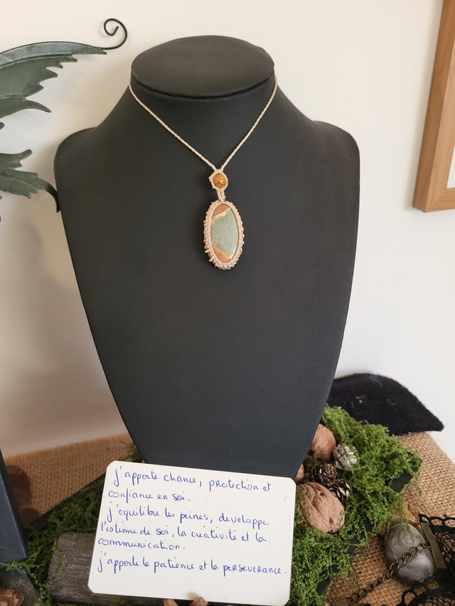 Pierre de l'âme : Jaspe