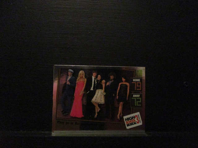 They Go To The Graduation Ball - Finale Card High School Musical 3 Senior Year Original Trading Card