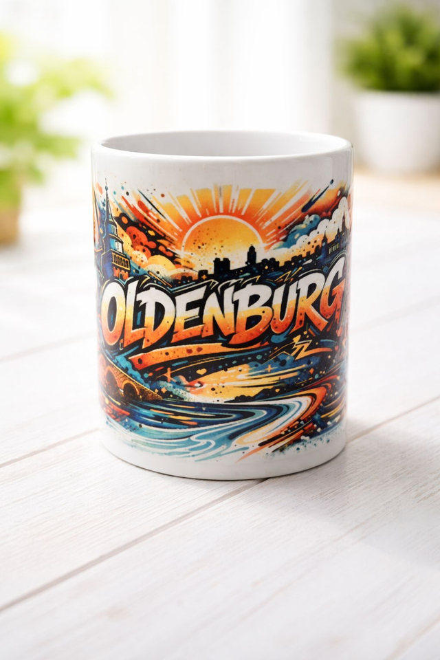 Oldenburg Skyline – Die farbenfrohe Kult-Tasse