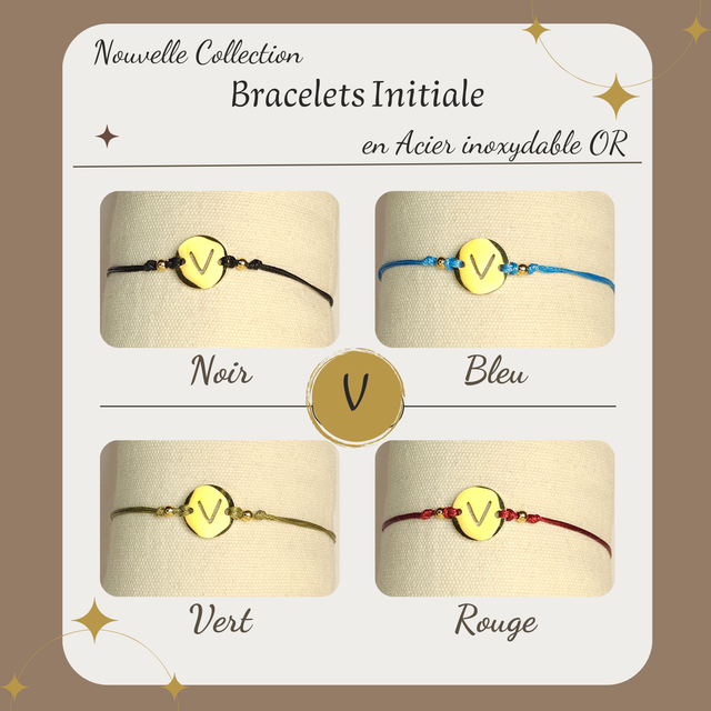 Bracelet initiale V
