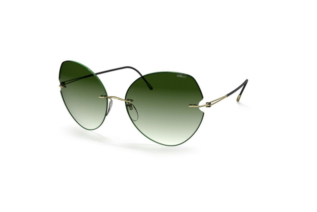 Eyewear Woman Silhouette Rimless Shades SIL_08182_75_8540