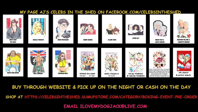 Celebrity &amp; Sport Personalities Limited Edition Portrait Style A4 Art Prints