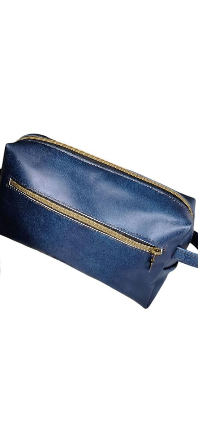 Trousse de toilette - bleu jean 