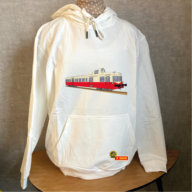 Sweat à capuche autorail Picasso