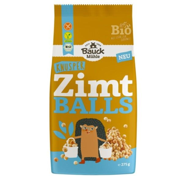 Bauck Mühle Zimt Balls glutenfrei 275g Packung