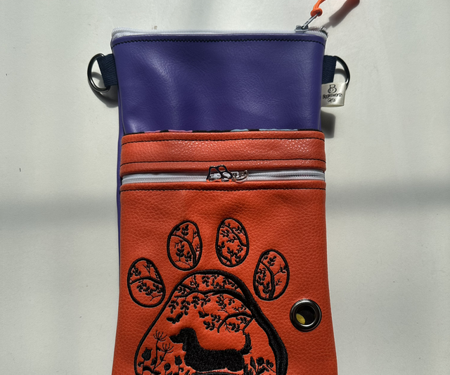 Dog Walking Bag - Dachshund in Paw