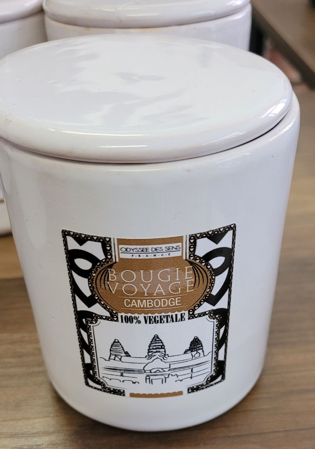 Bougie Voyage au Cambodge 160g 