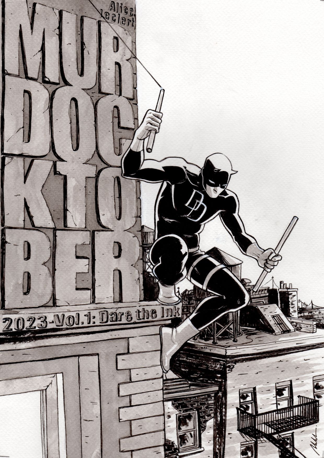 2023 - Murdocktober 31 - Ascend - ORIGINAL, A4 (8.3x11.7)