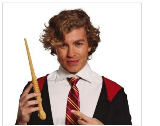 HARRY POTTER , BACCHETTA CM 25  STUDENT MAGO FUR