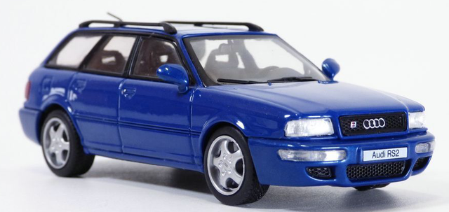 Audi Avant RS2 1995 Blau Solido 1:43