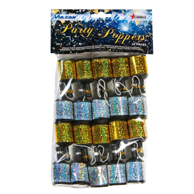 Party Poppers 20er - 4891736933306