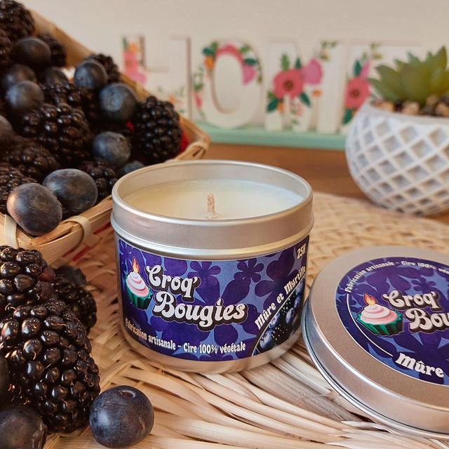 Bougie 110g - MURE / MYRTILLE