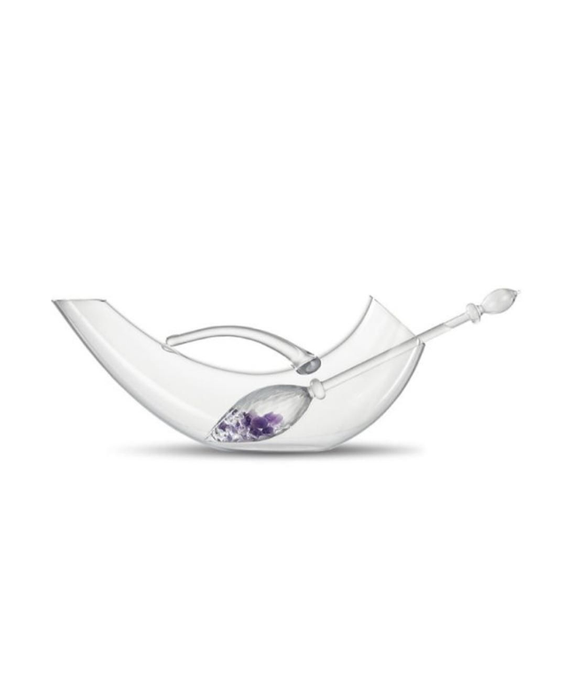 WEINDEKANTER MIT EDELSTEINSTAB VINO