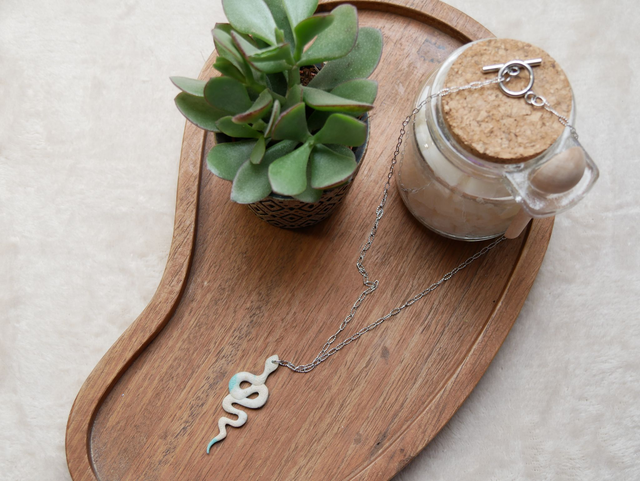 Collier Snake Green