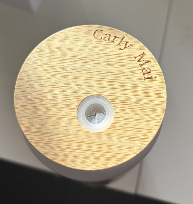 Cherry Sweetheart - Glass Tumbler with Bamboo Lid and Reusable Straw