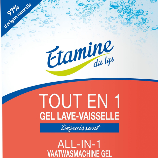 Gel Lave Vaisselle Tout-en-Un - 11,90€/kg