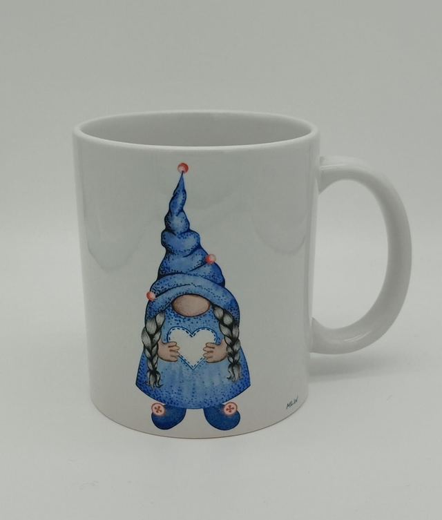 Mug gnomette en jeans