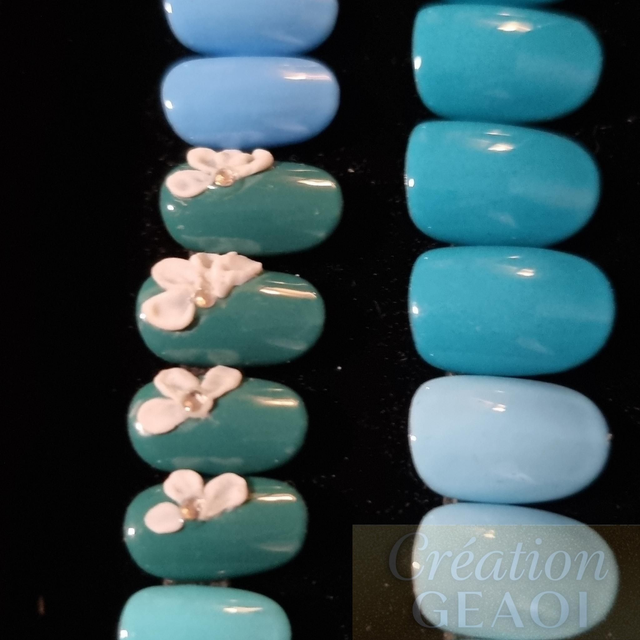 Nébuleuse en bleue little oval S