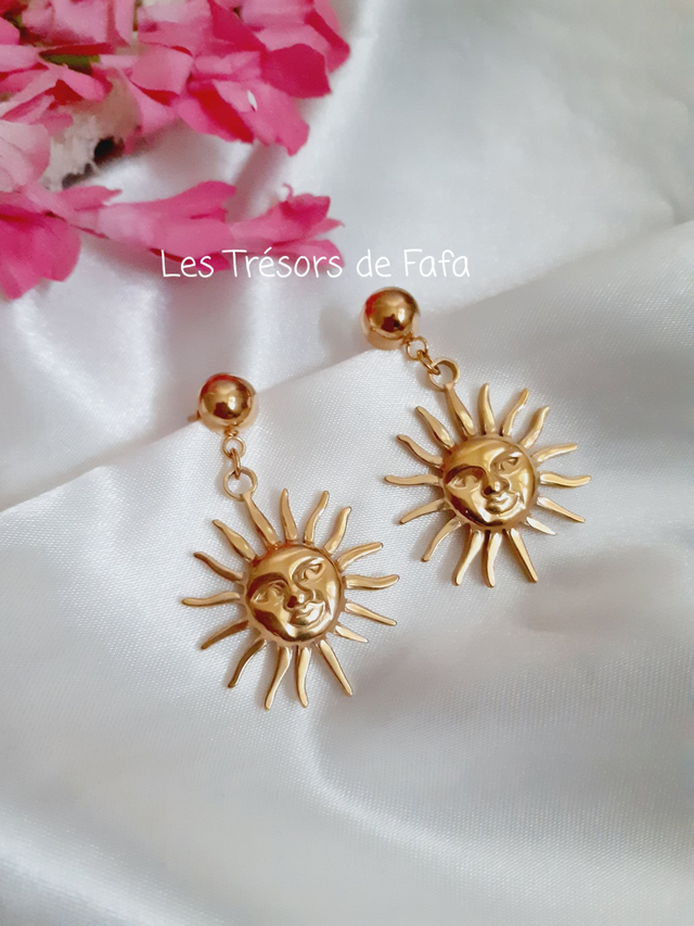 Boucles d'oreilles SOLEA