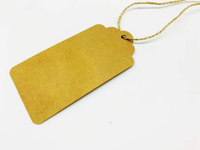 Recyclable Kraft Gift Tags - Packs of 10