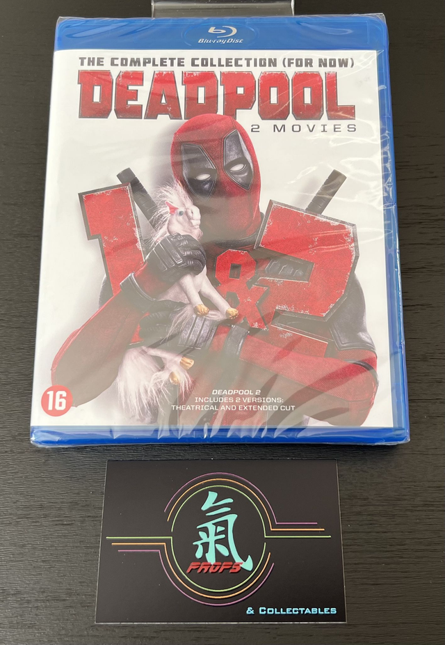 Blu-Ray : Deadpool 1 & 2 * New * Region A B C * Ryan Reynolds *