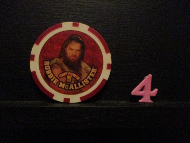 Robbie McAllister - Chip Power 5 Original Wrestling Chipz (4)