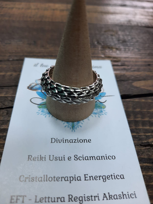 Anello uomo coda di serpente