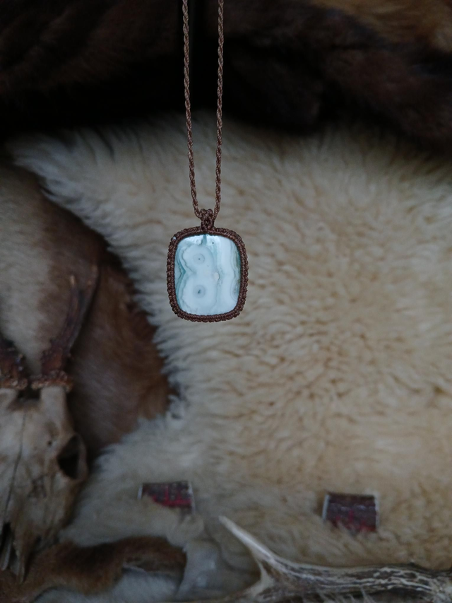 Œil d’Émeraude – Opale rubanée