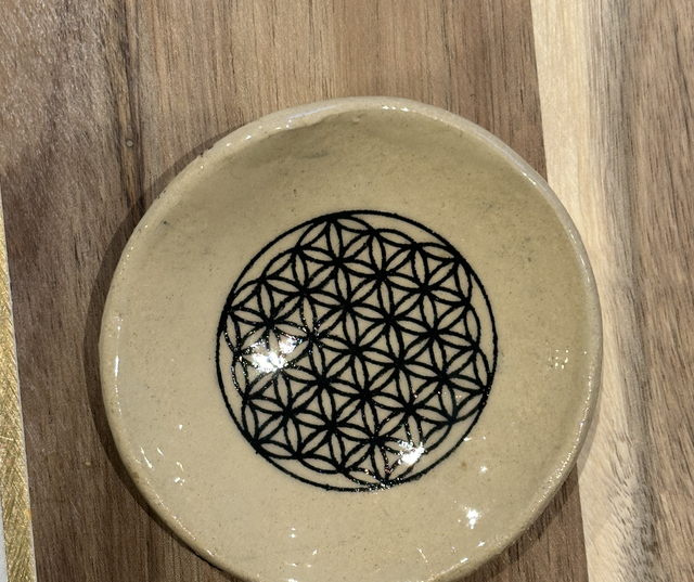 Coupelle fleur de vie 