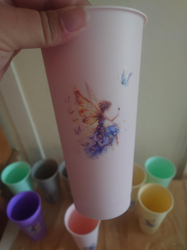 Pink Fairy Cold Cups 