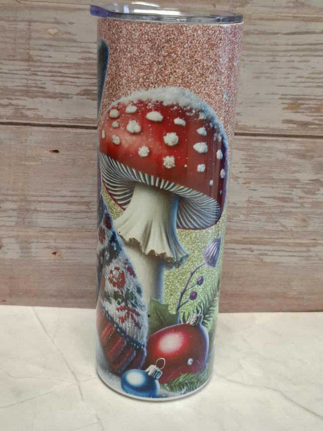 Gourde canette Lapin de Noël