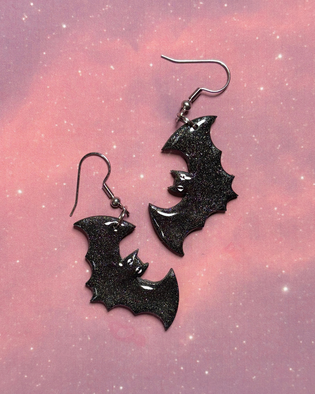 Bat Earrings