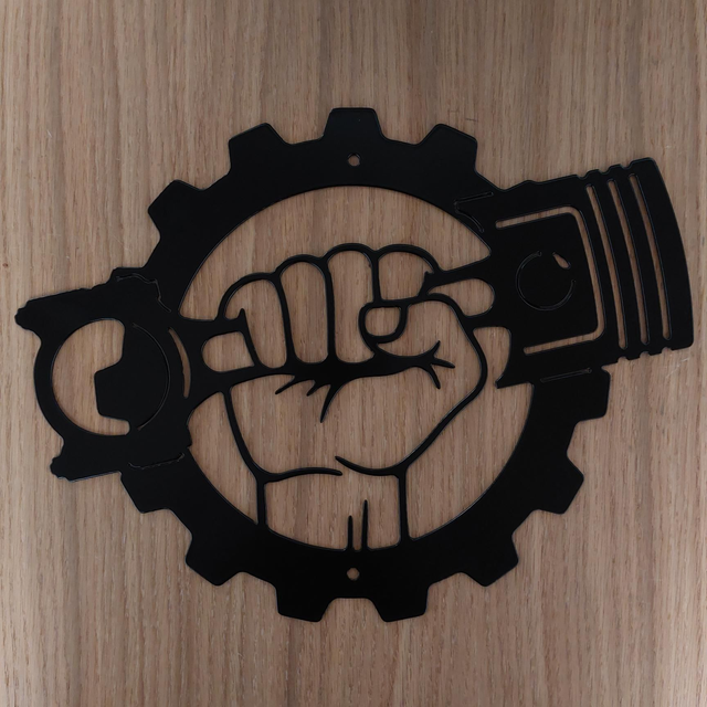 Piston Fist Sign