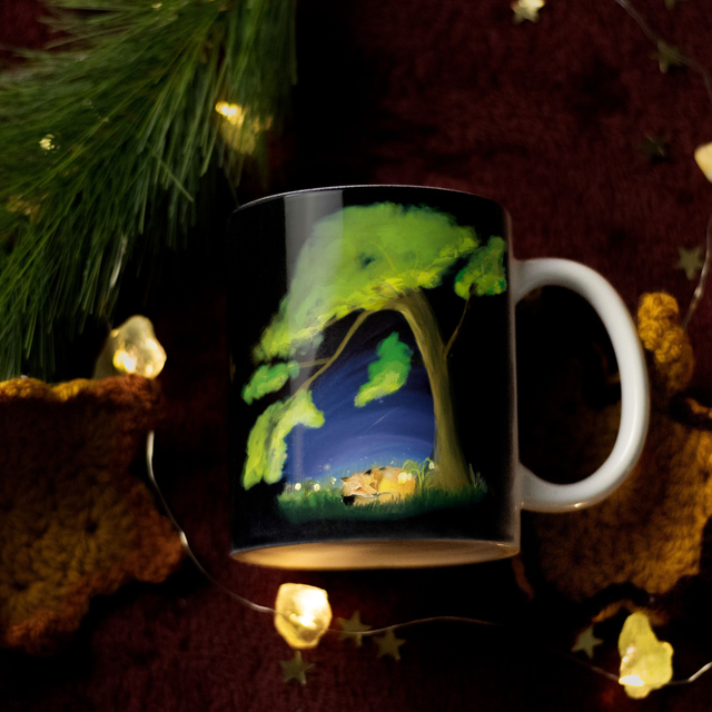 Douce nuit - Renard - Tasse -