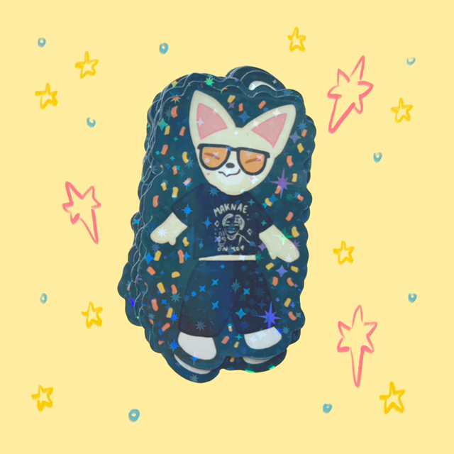 Stray kids Stickers 6CM | I.N. Foxy.I.N ATE