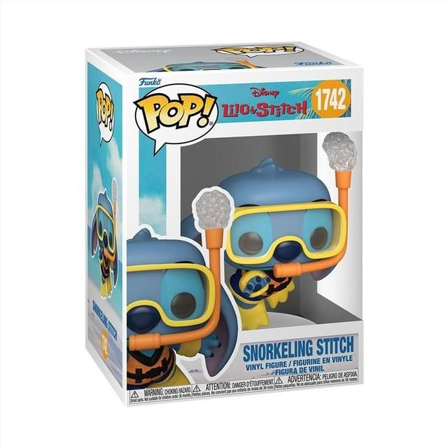 Pop Disney Lilo &amp; Stitch Snorkeling Vinyl Figure