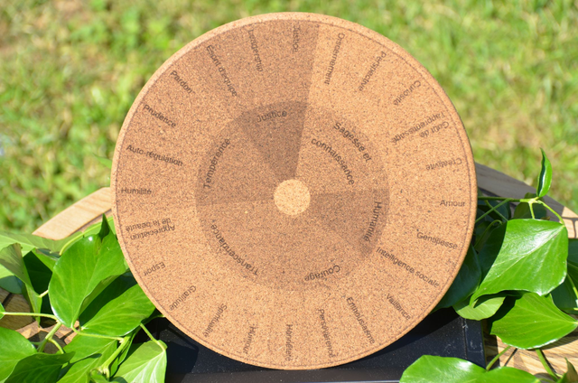 Planche de pendule énergétique