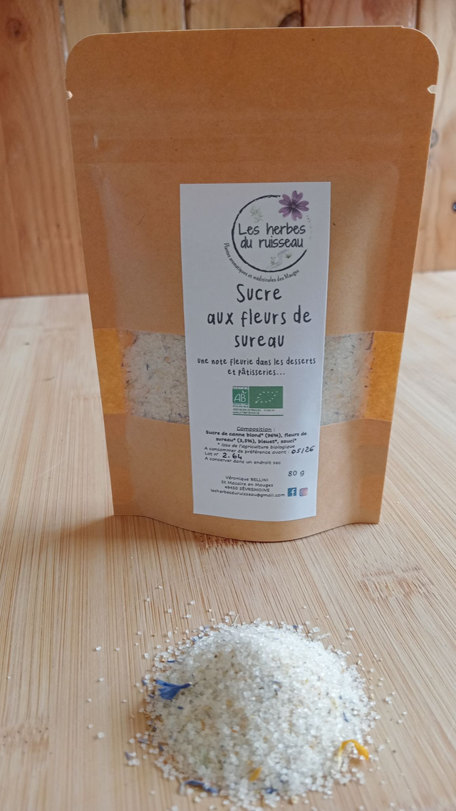 Sucre aux fleurs de sureau