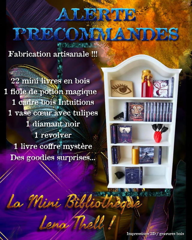 Précommande Mini Bibliothèque Lena Thell X Supracrealicious