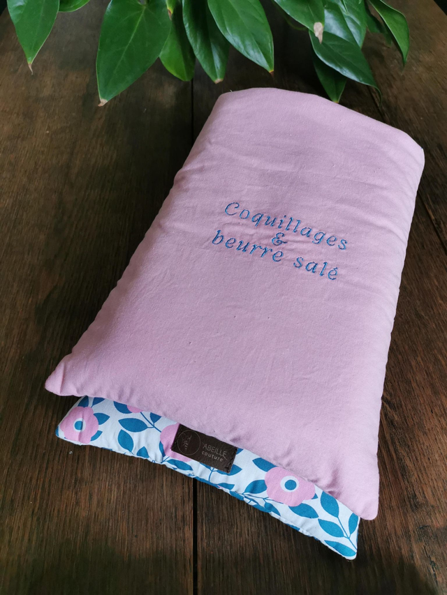  🌸 Pochette à livre - Coquillages &amp; beurre salé