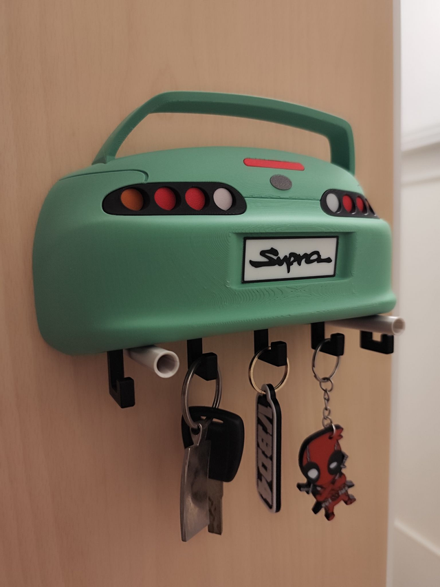 Chaveiro Traseira Toyota Supra – Estilo que acelera