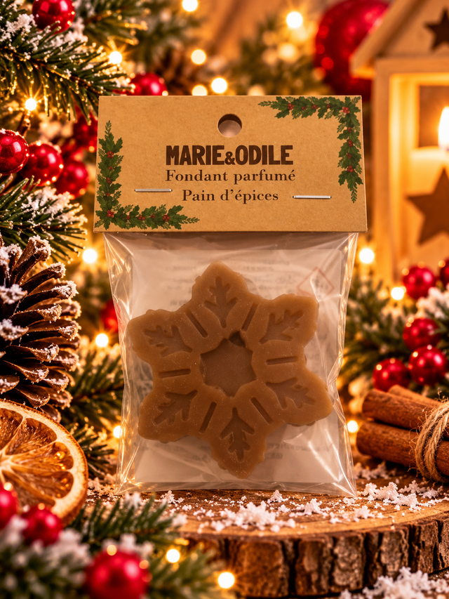 Fondant parfumé Pain d'épices - 14 grammes