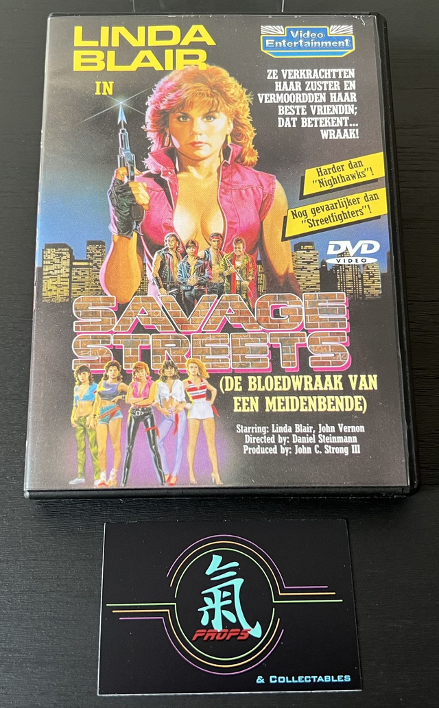 DVD : Savage Streets * PAL 2 Region * Linda Blair *