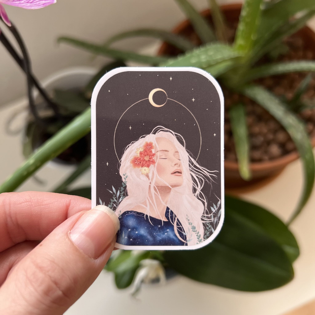 Sticker &quot;Danse dans la brise&quot;