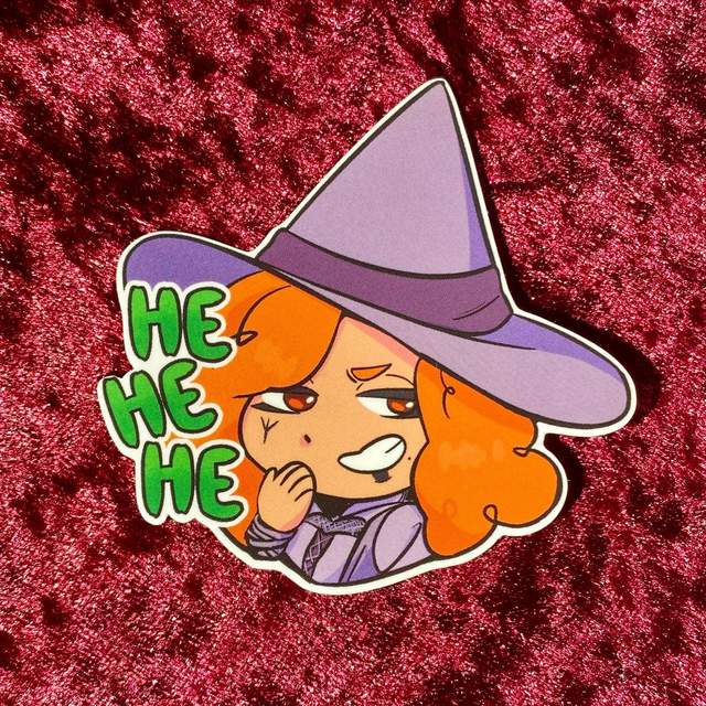 Laughing Tasha Sticker
