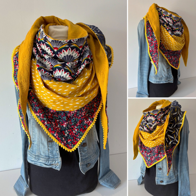 Maxi Chèche E342 Patchwork 