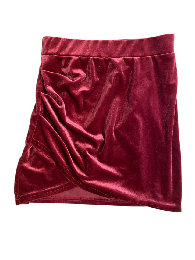 Jupe en velours 