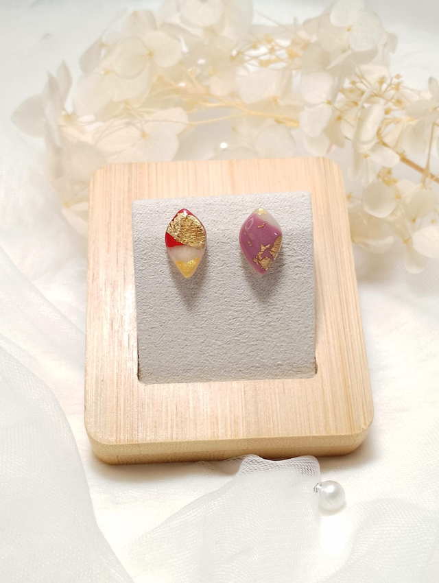 Boucles d'Oreilles "Eclats Colorés"