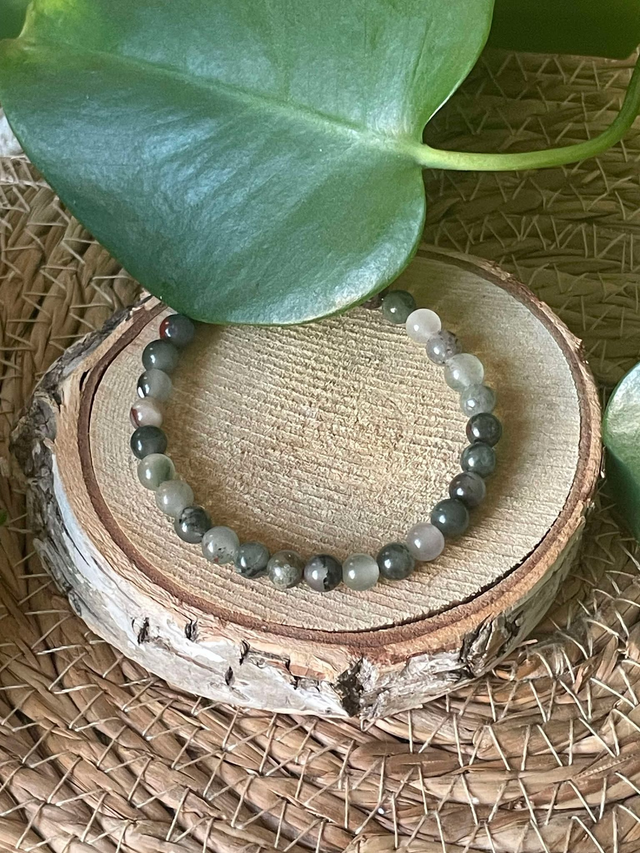 Bracelet Jaspe sanguin