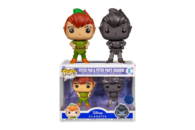 Disney: Peter Pan and Peter Pan's Shadow (Limited Edition) 2-Pack Pop!